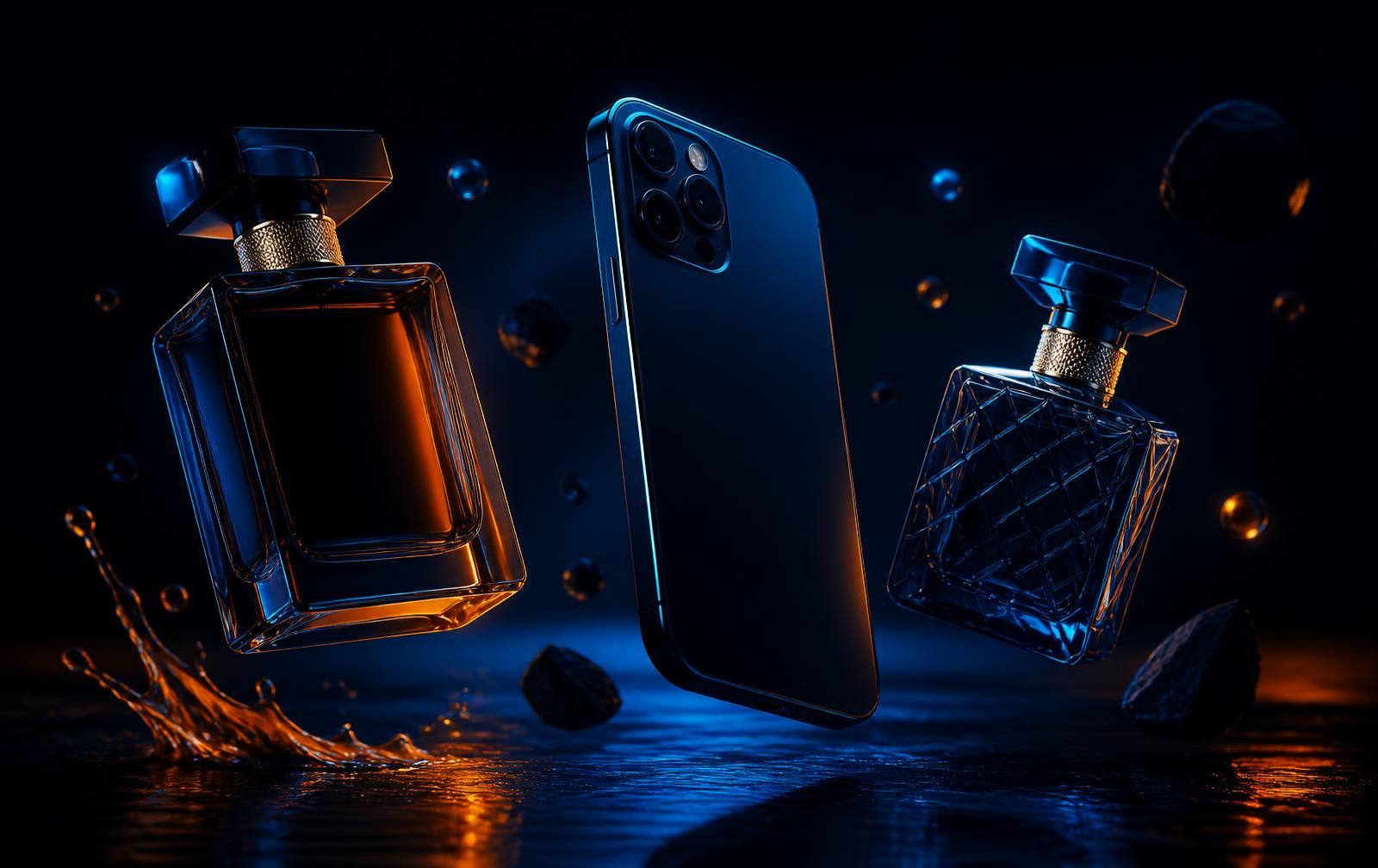 Perfumes e eletrônicos importados